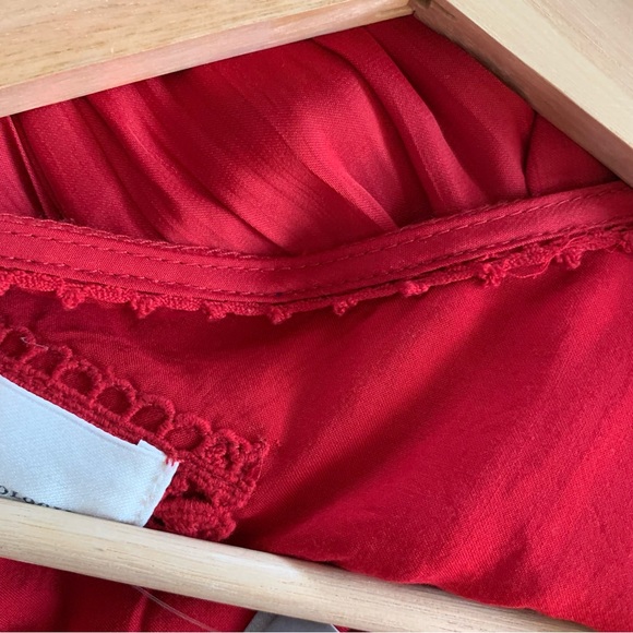 Anthropologie Red Mini Dress NWT - Picture 12 of 15
